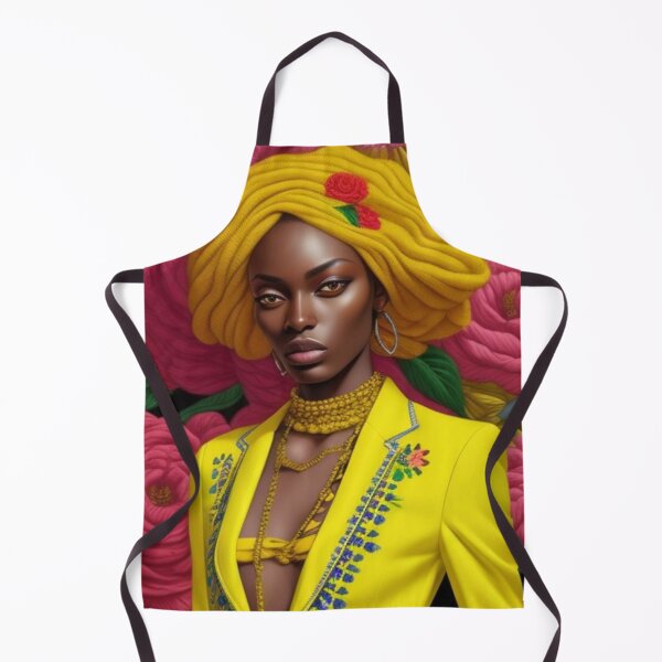 Item preview, Yellow and pink floral fashion print designed and sold by Roxburylane.