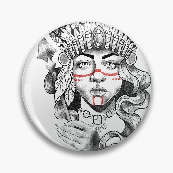 Item preview, Indigenous beauty designed and sold by ConradoDarkArt.