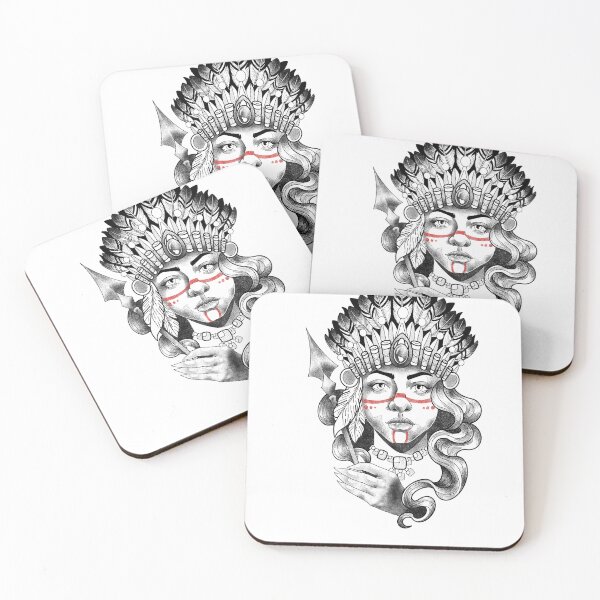 Item preview, Indigenous beauty designed and sold by ConradoDarkArt.