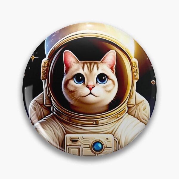 Item preview, Cat Astronaut designed and sold by okiiskandarart.
