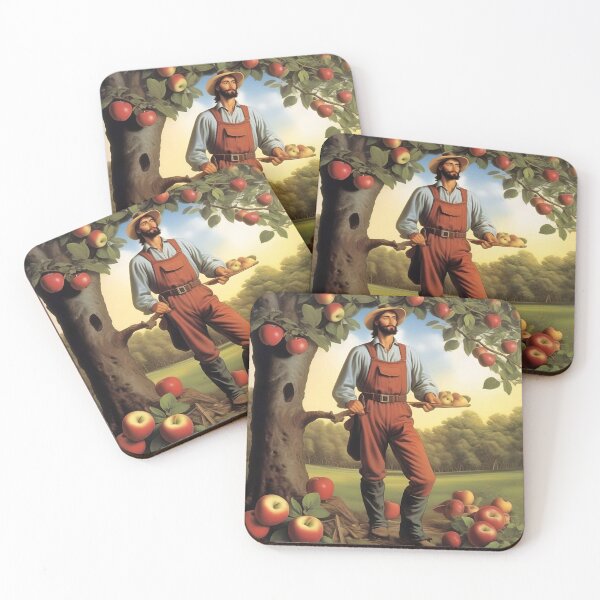 Item preview, JOHNNY APPLESEED designed and sold by PIGCASSOSAIART.
