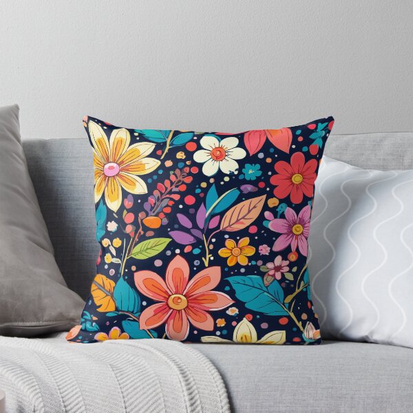 Item preview, Multicolored Floral Print designed and sold by OmikronStore.