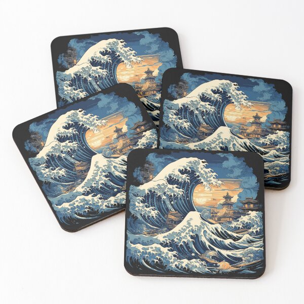 Item preview, The Great Wave off Kanagawa  designed and sold by zand-n-zive.