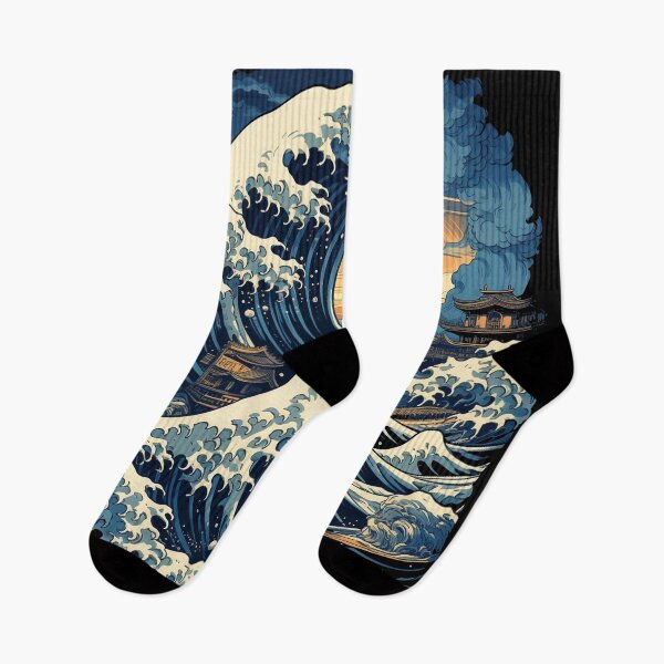 Item preview, The Great Wave off Kanagawa  designed and sold by zand-n-zive.