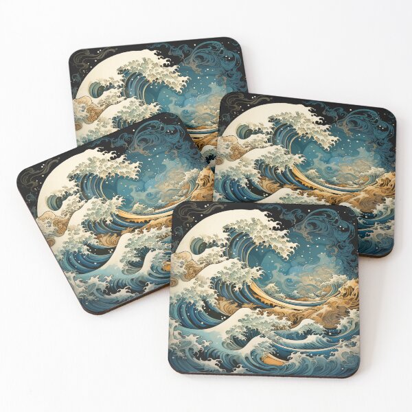 Item preview, The Great Wave off Kanagawa  designed and sold by zand-n-zive.