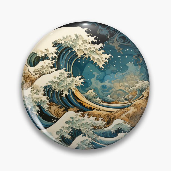 Item preview, The Great Wave off Kanagawa  designed and sold by zand-n-zive.