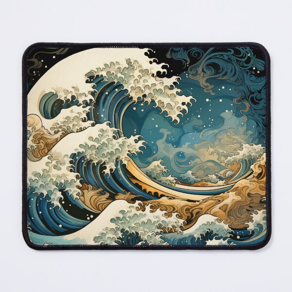 Item preview, The Great Wave off Kanagawa designed and sold by zand-n-zive.