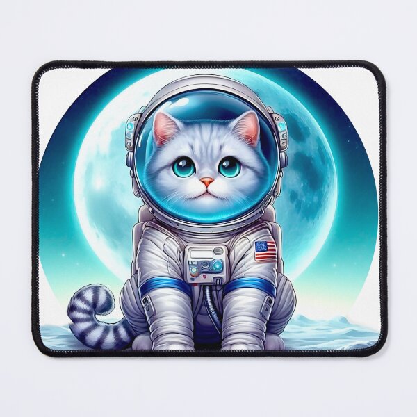 Item preview, Cat Astronaut designed and sold by okiiskandarart.