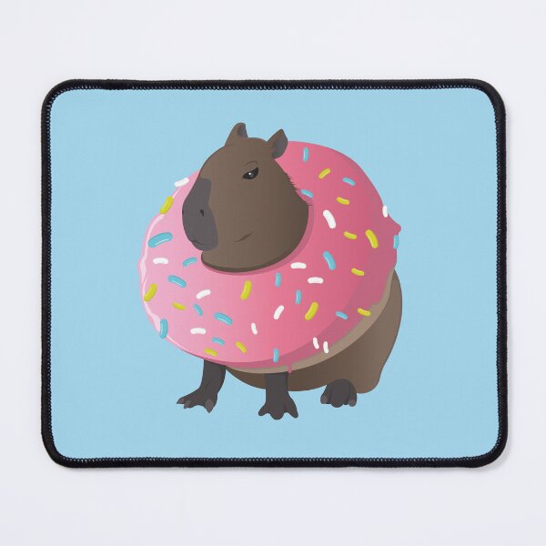 Item preview, Cute Donut Capybara designed and sold by Marzuqi Che Rose.