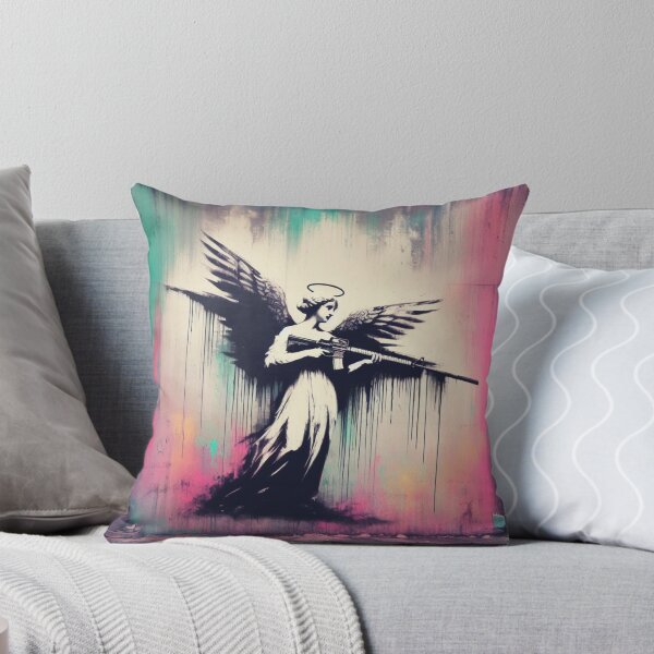 Item preview,  Ángel con una pistola designed and sold by Rafal Saluszewski.