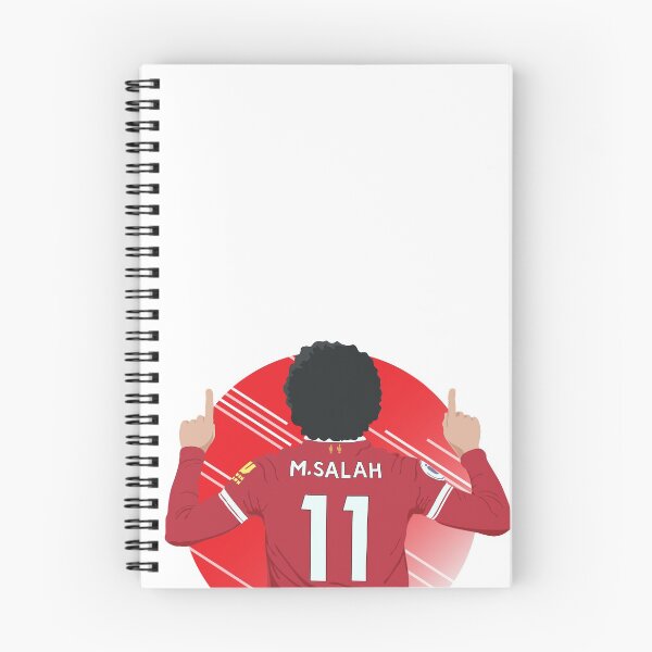 Artikelvorschau, Mo Salah LFC Shirt Abbildung entworfen und verkauft von DJD Design.