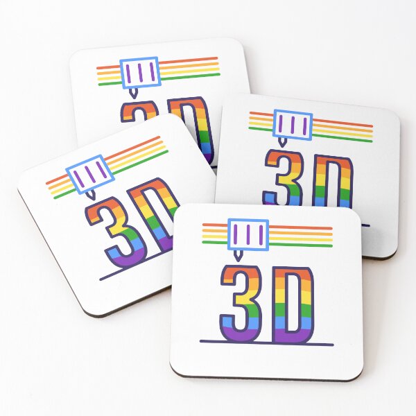 Item preview, 3D Printing Rainbow Pride Flag - I Love 3D Printers for LGBT designed and sold by venomousvector.