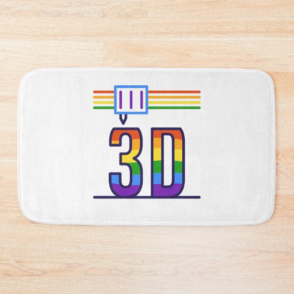 Item preview, 3D Printing Rainbow Pride Flag - I Love 3D Printers for LGBT designed and sold by venomousvector.
