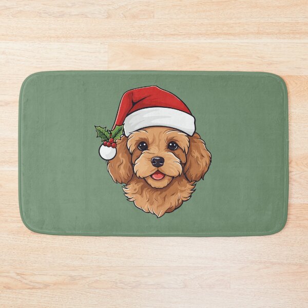 Item preview, Cavapoo and Cavoodle Christmas Gold designed and sold by irPrint.
