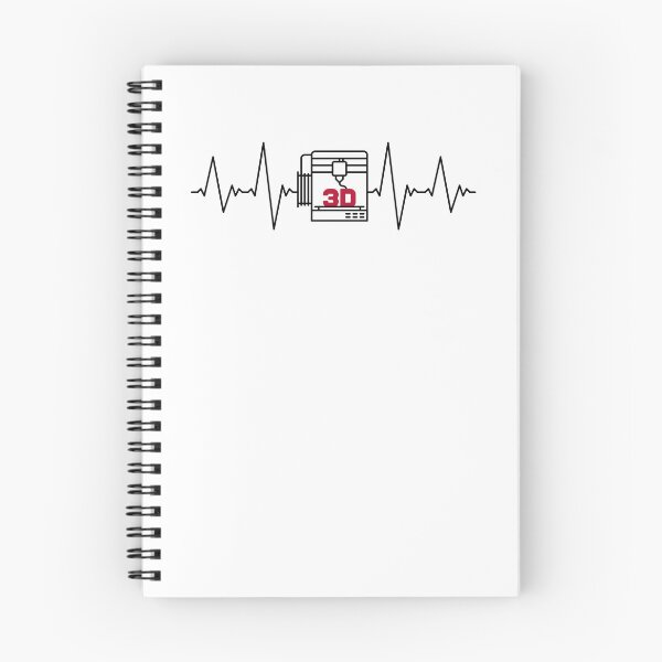 Item preview, 3D Printing EKG Heartbeat - 3D Printer Pulse Line minimal design designed and sold by venomousvector.