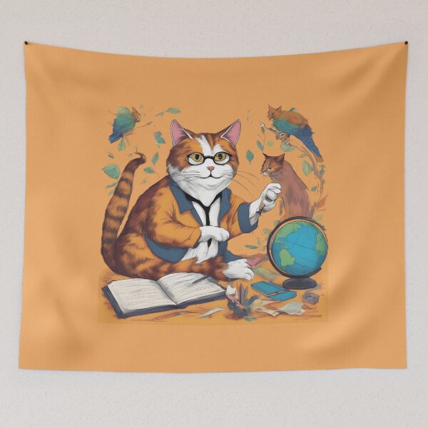 Item preview, IN MY TEACHER ERA TEACHER CAT  designed and sold by Mayalogo.