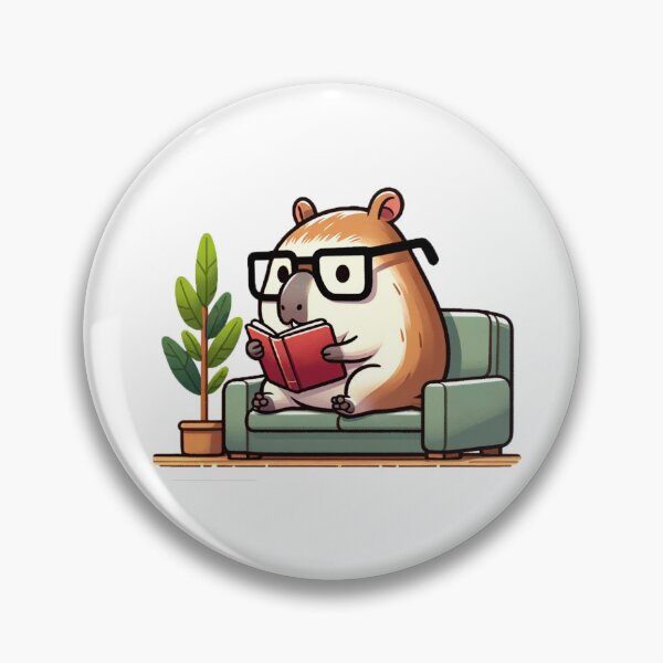 Item preview, Scholarly Capybara designed and sold by PictoParade.