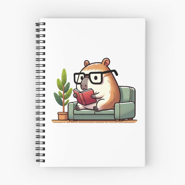 Item preview, Scholarly Capybara designed and sold by PictoParade.