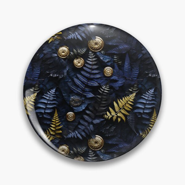 Item preview, Midnight Fern Fossils: Lithic Textures in 3D Macrophotography Style designed and sold by polonuim210.