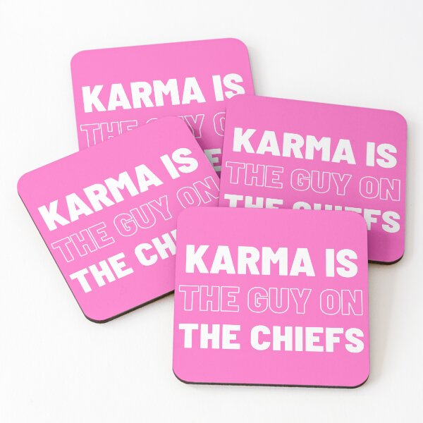 Item preview, Karma is the guy on the Chiefs  designed and sold by SilverSaddleCo.