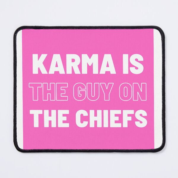 Item preview, Karma is the guy on the Chiefs  designed and sold by SilverSaddleCo.