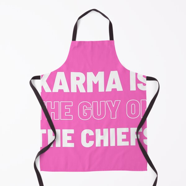 Item preview, Karma is the guy on the Chiefs designed and sold by SilverSaddleCo.