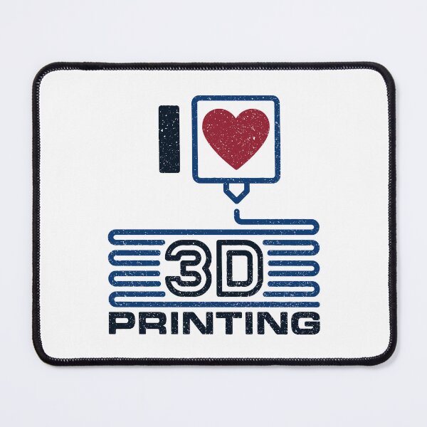 Item preview, I Love 3D Printing creative distressed design with 3D Printer Extruder  designed and sold by venomousvector.