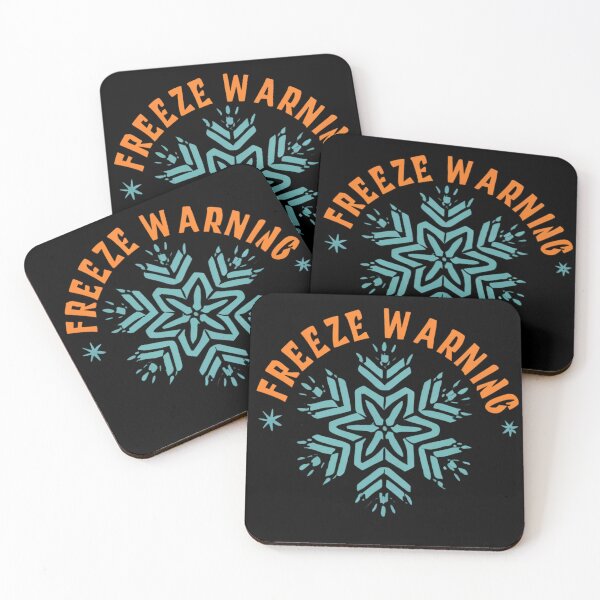 Item preview, Freeze Warning designed and sold by FlexYourMind.