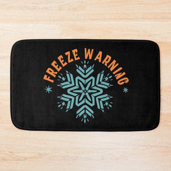 Item preview, Freeze Warning designed and sold by FlexYourMind.