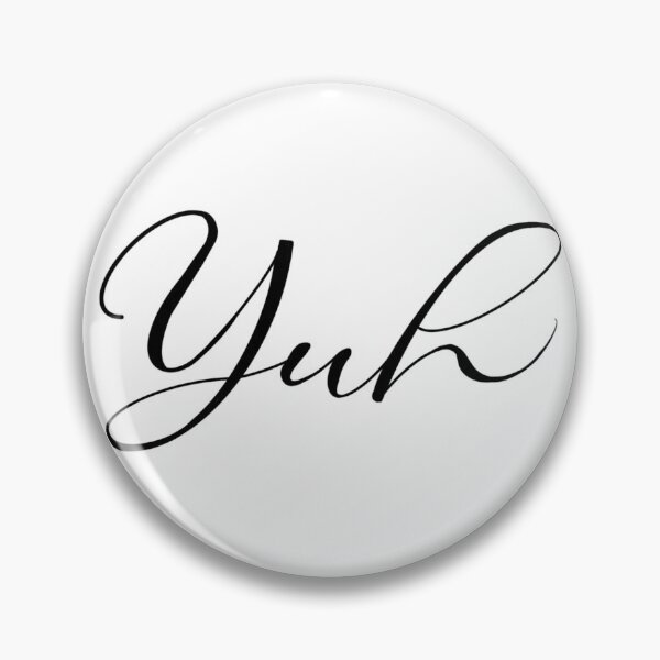 Item preview, Yuh - Calligraphy - Black and White Graphic Art designed and sold by Star-Fragment.