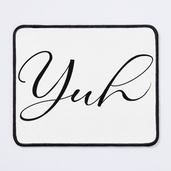 Item preview, Yuh - Calligraphy - Black and White Graphic Art designed and sold by Star-Fragment.