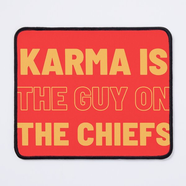Item preview, Karma is the guy on the chiefs designed and sold by SilverSaddleCo.