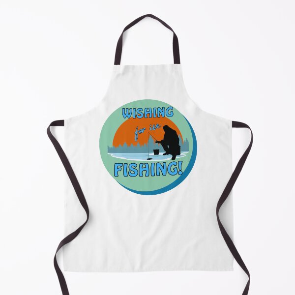 Item preview, Outdoors angler wishing for ice fishing sunset designed and sold by Shean Fritts.
