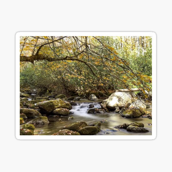 Peaceful fall Sticker