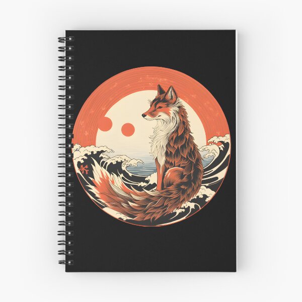 Item preview, Japanese Fox Kitsune designed and sold by Yana Grech.