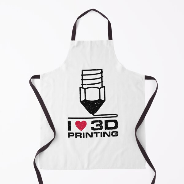 Item preview, I Love 3D Printing creative distressed design with Nozzle - 3D Printers designed and sold by venomousvector.