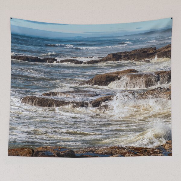 Item preview, Yachats Oregon Surf and Beach Rocks at Smelt Sands State Recreation Site designed and sold by SeaChangeDesign.