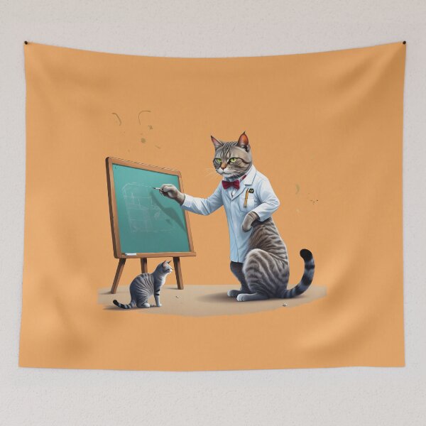Item preview, IN MY TEACHER ERA TEACHER CAT  designed and sold by Mayalogo.