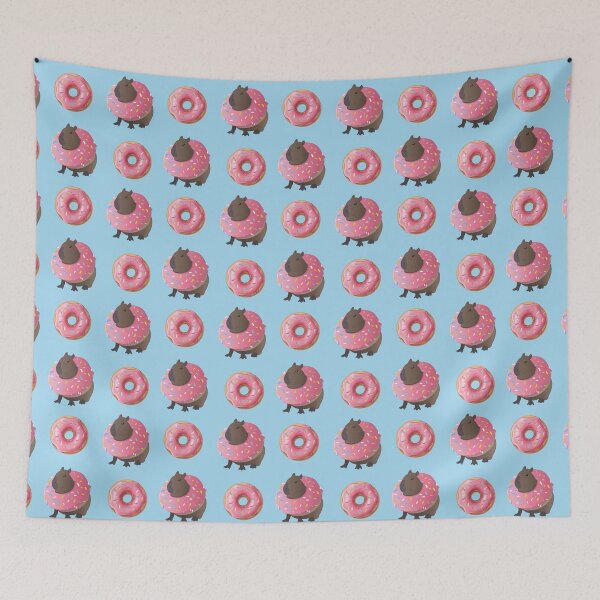 Item preview, Cute Donut Capybara  designed and sold by Marzuqi Che Rose.