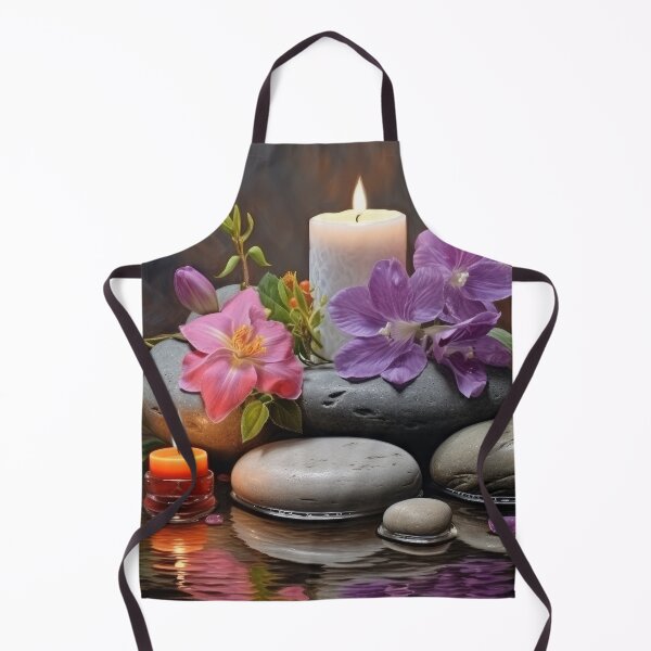 Item preview, Stones and Candles for SPA Decor designed and sold by VisionDuke.