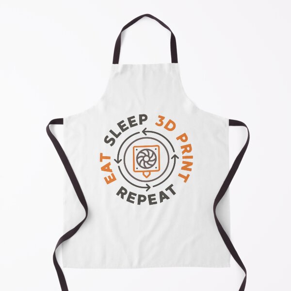 Item preview, Eat Sleep 3D Print Repeat 3D Printing - 3d Printer round Design  designed and sold by venomousvector.