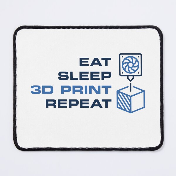 Item preview, Eat Sleep 3D Print Repeat - 3D Printer Cute Design designed and sold by venomousvector.