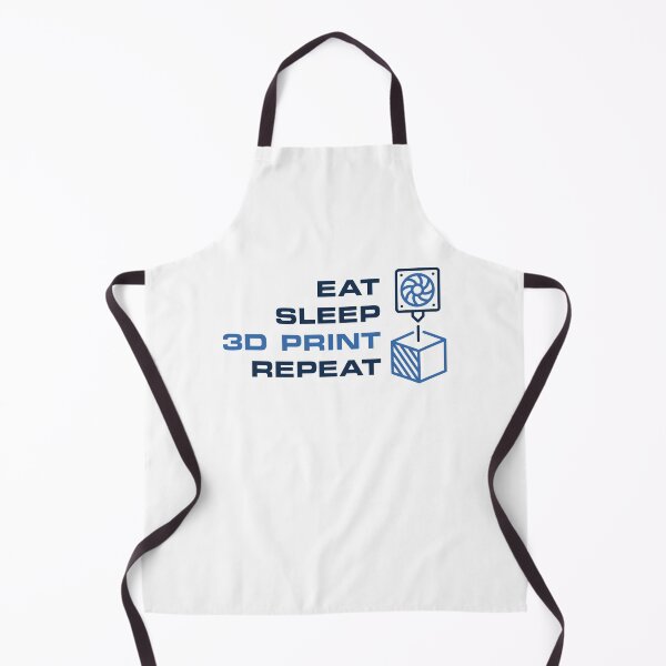 Item preview, Eat Sleep 3D Print Repeat - 3D Printer Cute Design designed and sold by venomousvector.