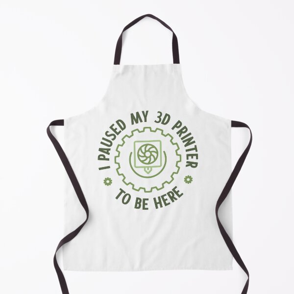 Item preview, I Paused My 3D Printer To Be Here creative 3D Printing funny Design designed and sold by venomousvector.