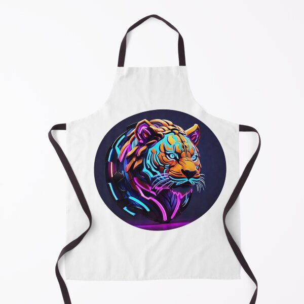 Item preview, Electric Jungle Majesty: Neon Tiger Dreams designed and sold by Fenomena Designs.