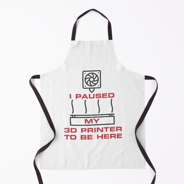Item preview, I Paused My 3D Printer To Be Here Funny 3D Printing Design designed and sold by venomousvector.