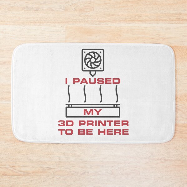 Item preview, I Paused My 3D Printer To Be Here Funny 3D Printing Design designed and sold by venomousvector.