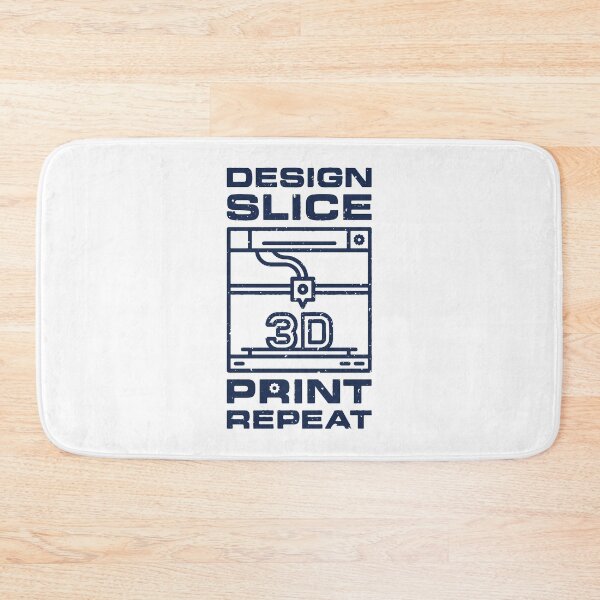 Item preview, Design Slice Print Repeat distressed 3D Printing Design designed and sold by venomousvector.