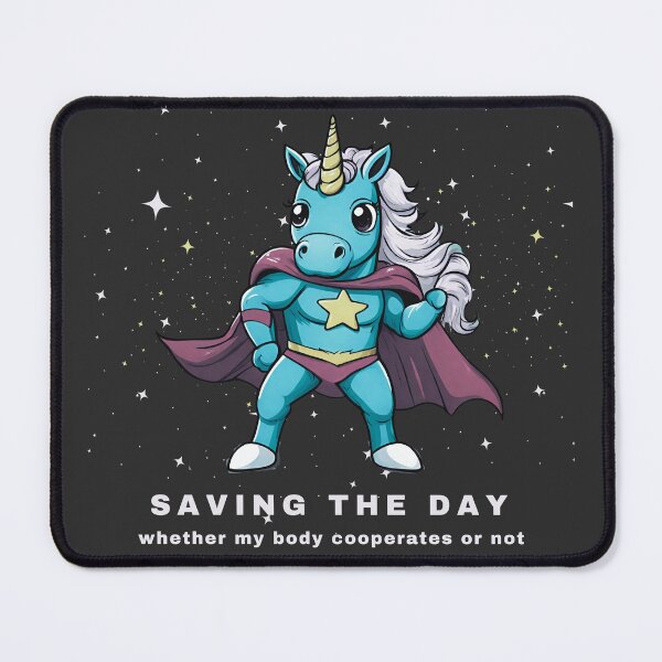 Item preview, Saving the Day- Super Sick Unicorn designed and sold by ZebraKnees.