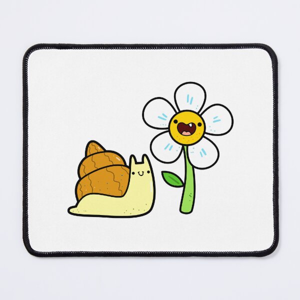 Item preview, Kawaii Snail and Daisy designed and sold by kawaiilife.